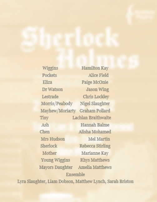 Sherlock Holmes cast